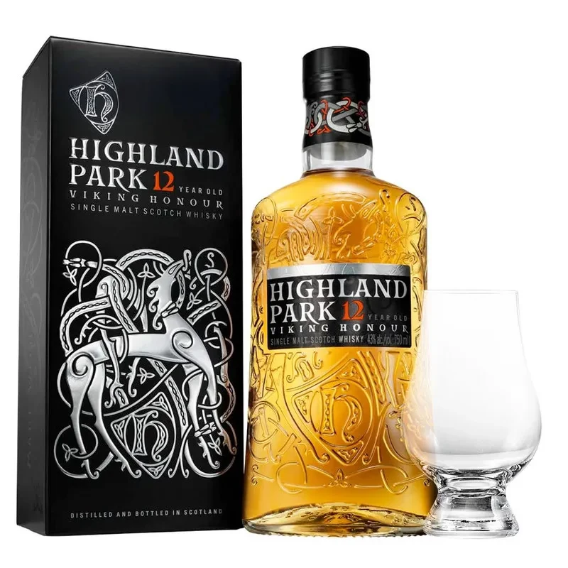 Whisky Highland Park, 12 años y copa degustación The Glencairn1