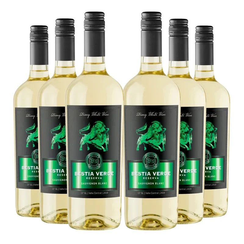 6 Vinos Bestia Verde Reserva Sauvignon Blanc1