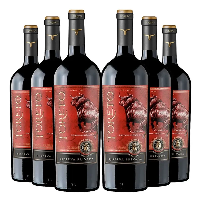 6 Vinos Toreto Reserva Privada Carmenere1