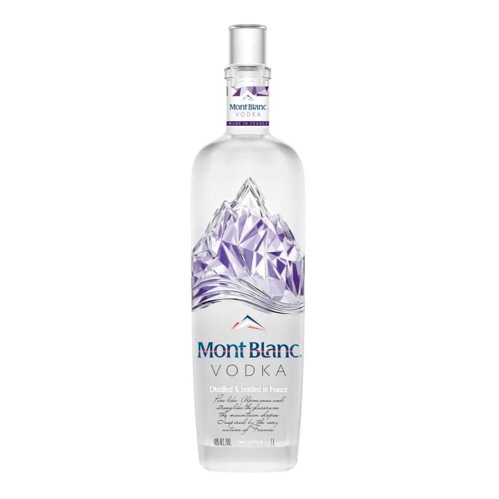 Vodka Mont Blanc 1000ml.2