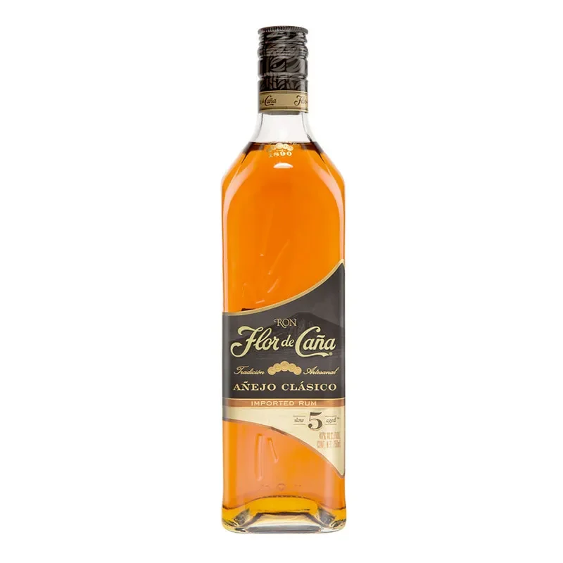 Ron Flor de Caña Etiqueta Negra 5 años, Nicaragua