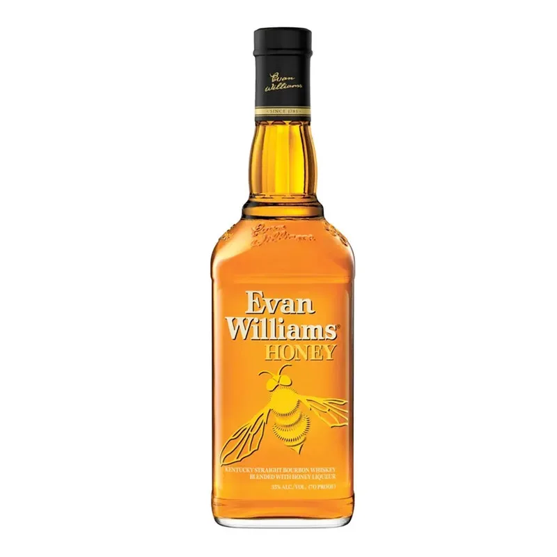 Whisky Evan Williams Honey Reserve, Bourbon Whiskey