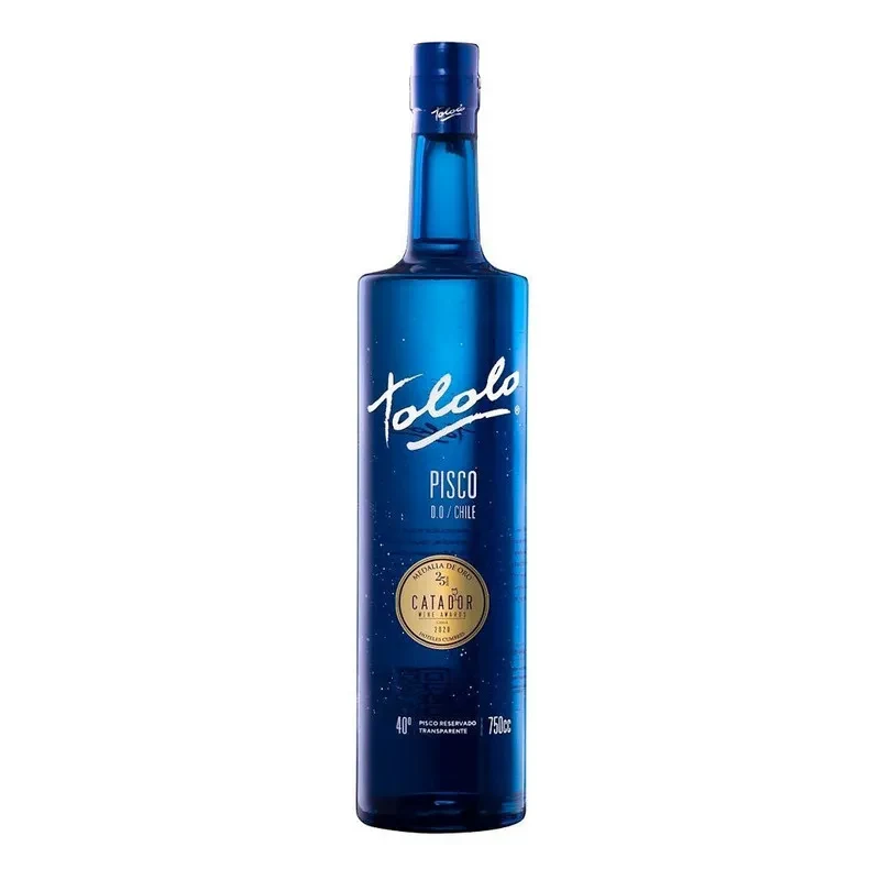 Pisco Tololo Blue Reservado Transparente, Limari