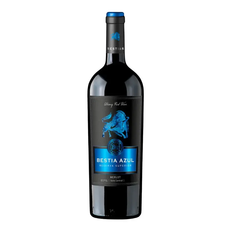 Vino Bestia Azul Reserva, Merlot