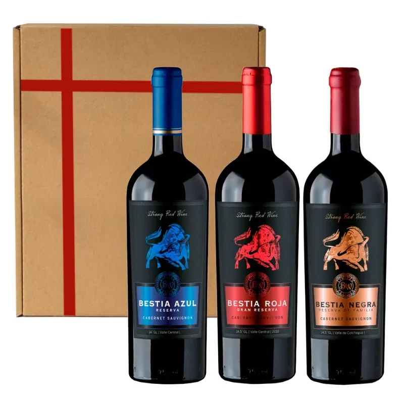 3 Vinos Pack Bestias Collection