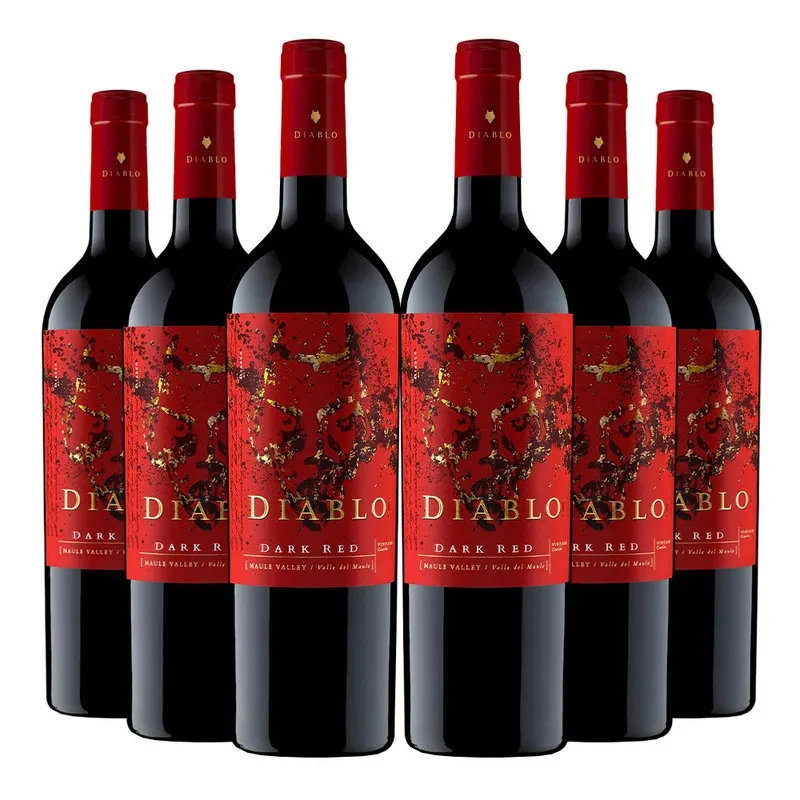 6 Vinos Diablo Dark Red, Ensamblaje