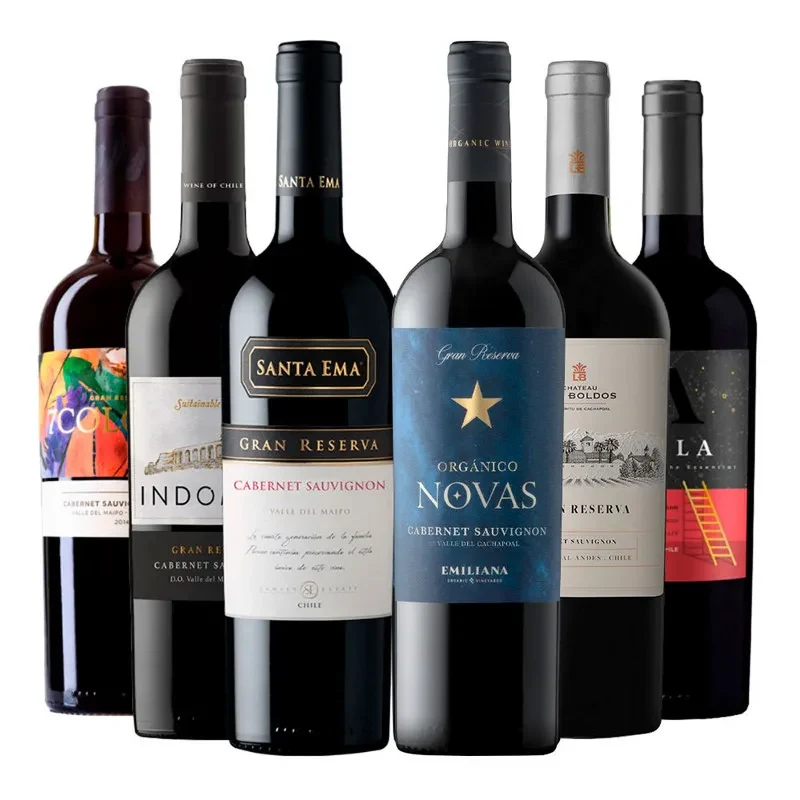 6 Vinos Gran Reserva Plus Cabernet Sauvignon
