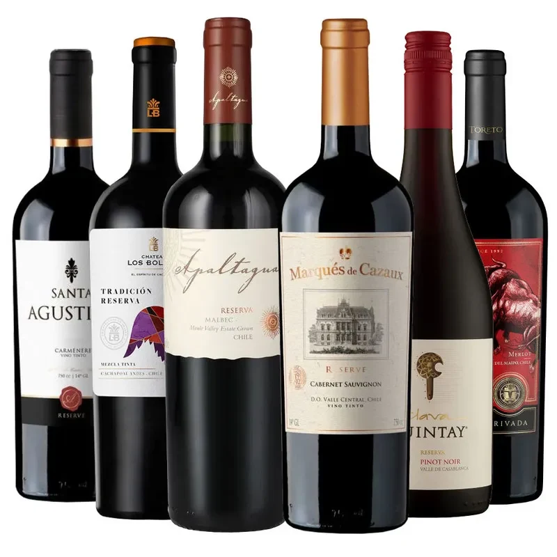 Mix 6 Vinos Reserva Ultra Tintos