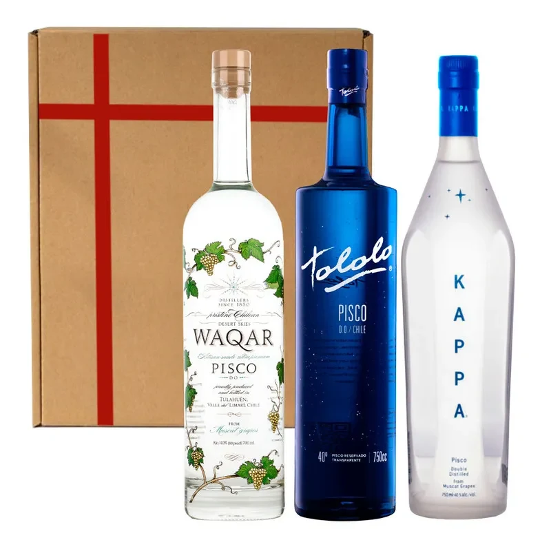 3 Piscos Mix Alta Gama