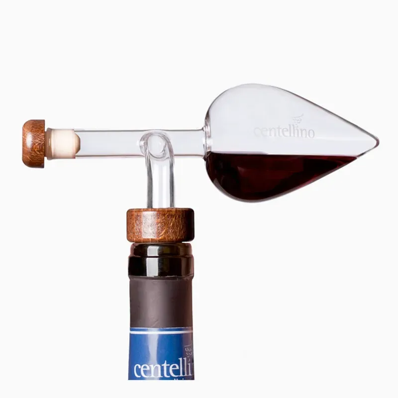 Aireador y Dosificador de Vinos, Centellino, 125 ml. (Diseño Italiano)