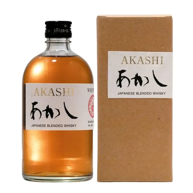 Whisky Akashi Black. Japanese Blended Whisky