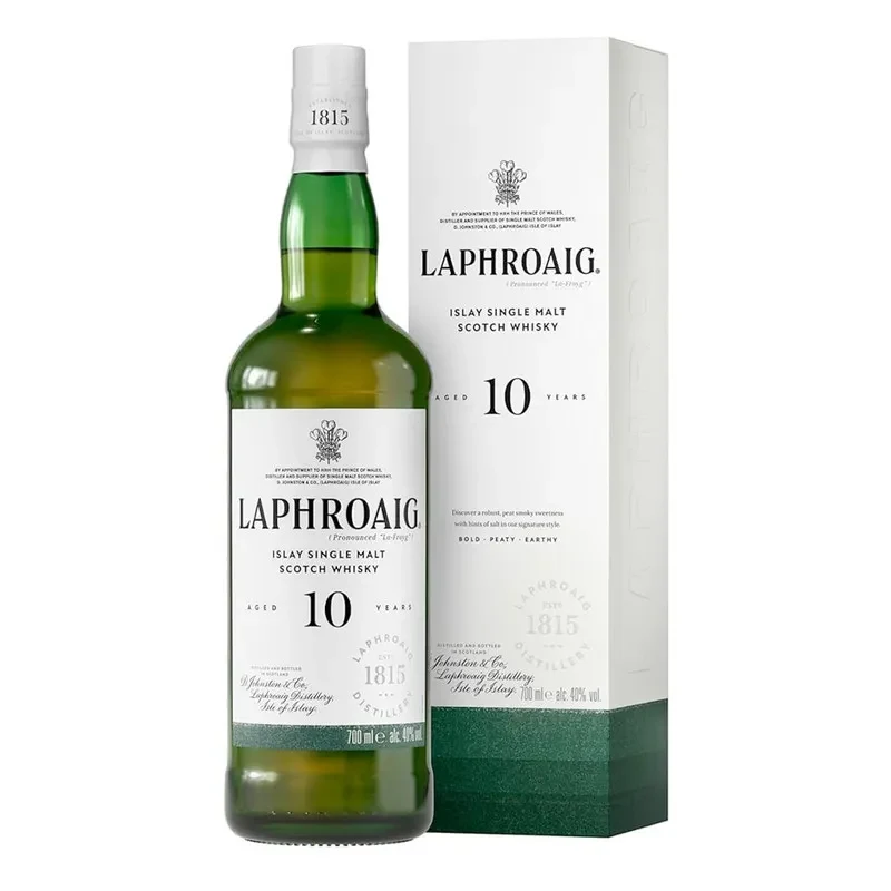 Whisky Laphroaig 10 Y, Islay Whisky