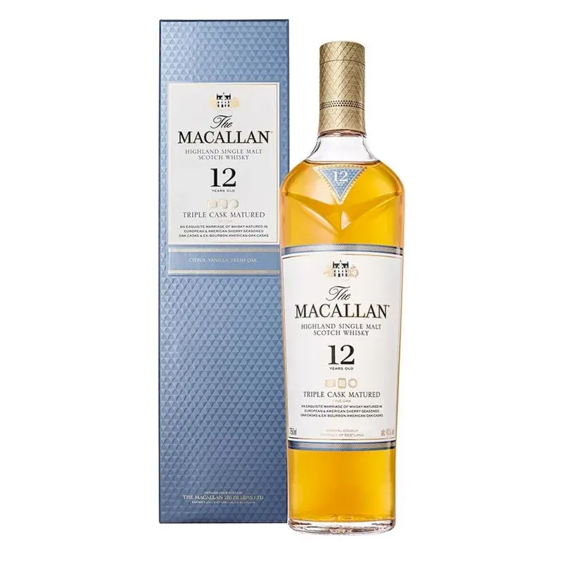 Whisky Macallan 12 años Triple Cask, Speyside Whisky