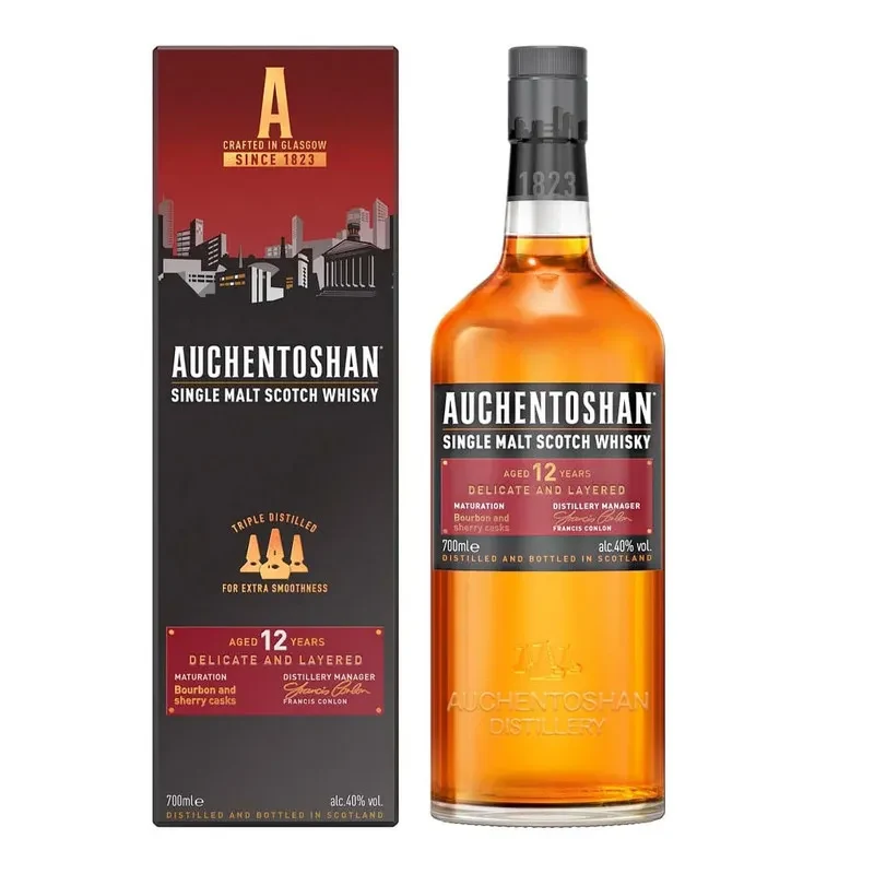 Whisky Auchentoshan 12 Y, Lowland Whisky