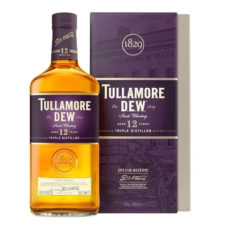 Whisky Tullamore D.E.W. 12 años Special Reserve, Irish Whiskey