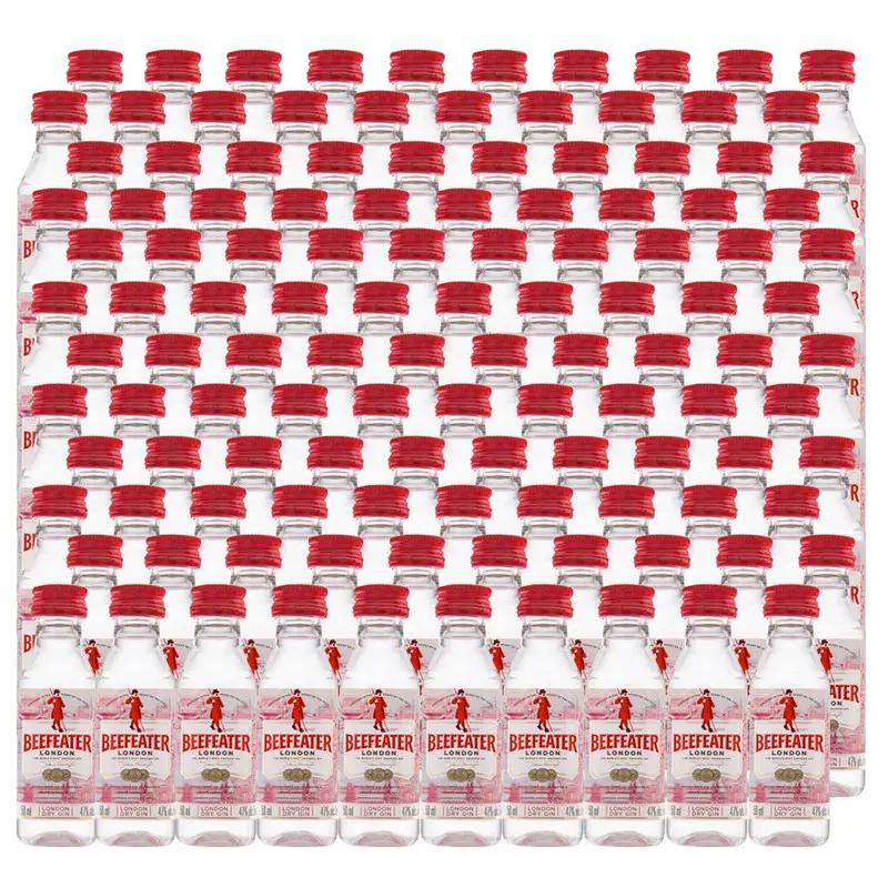 Miniaturas 120 Gin Beefeater 50 ml. Inglaterra