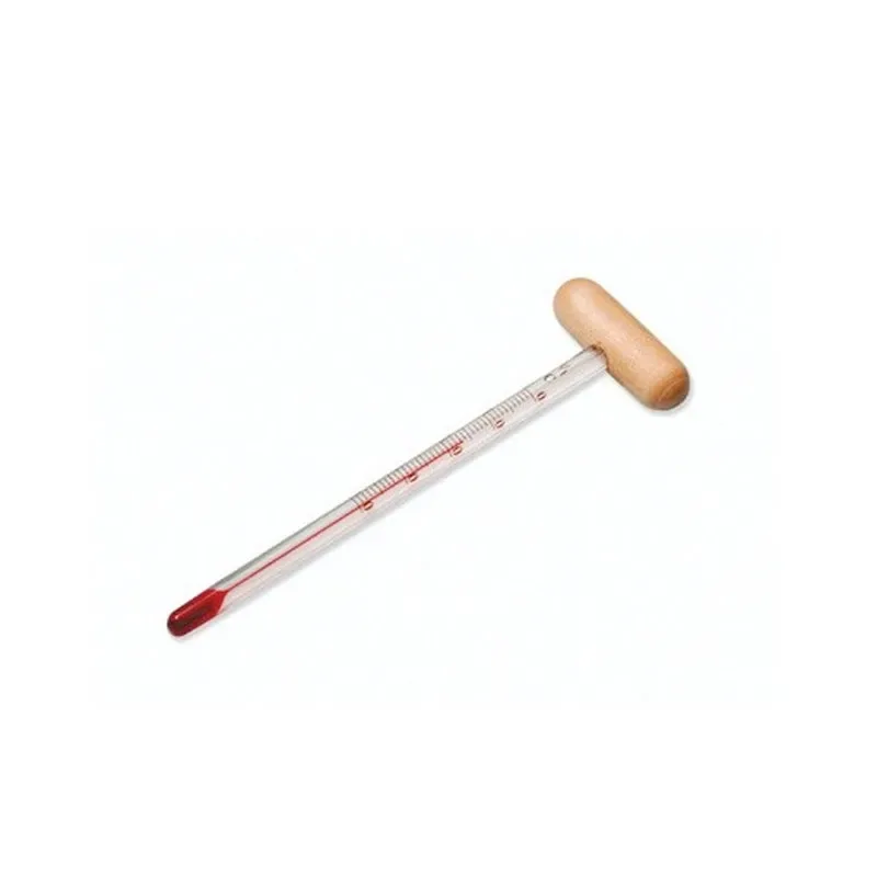 Termometro de barra, cabeza barril