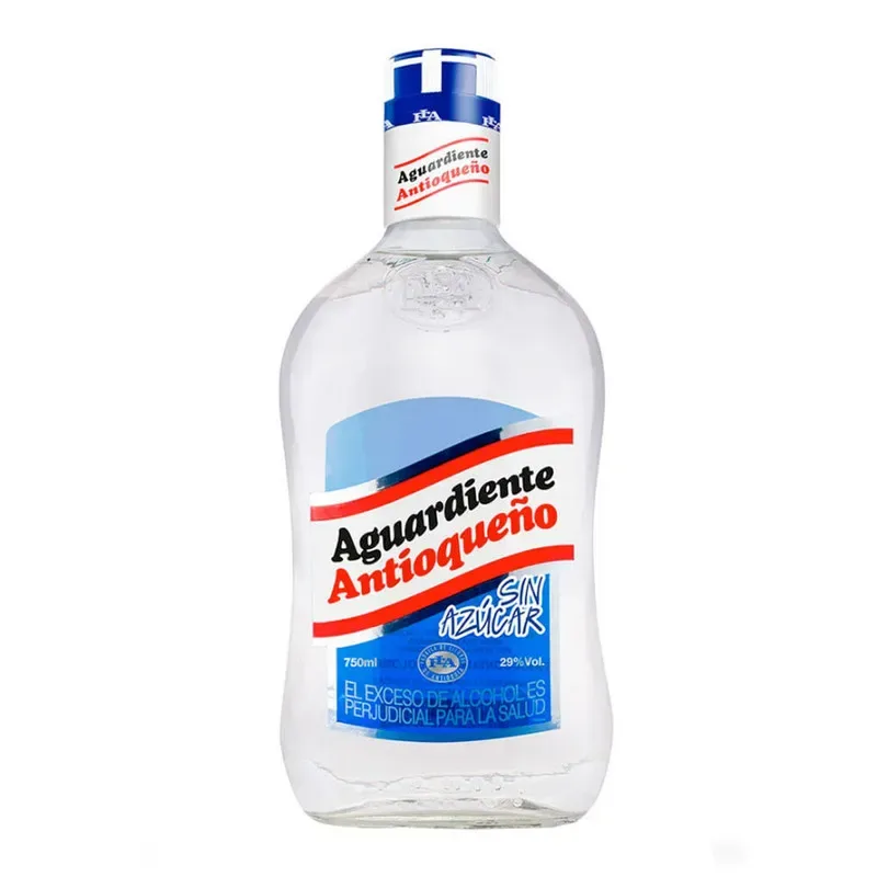 Aguardiente Antioqueño, Sin azucar
