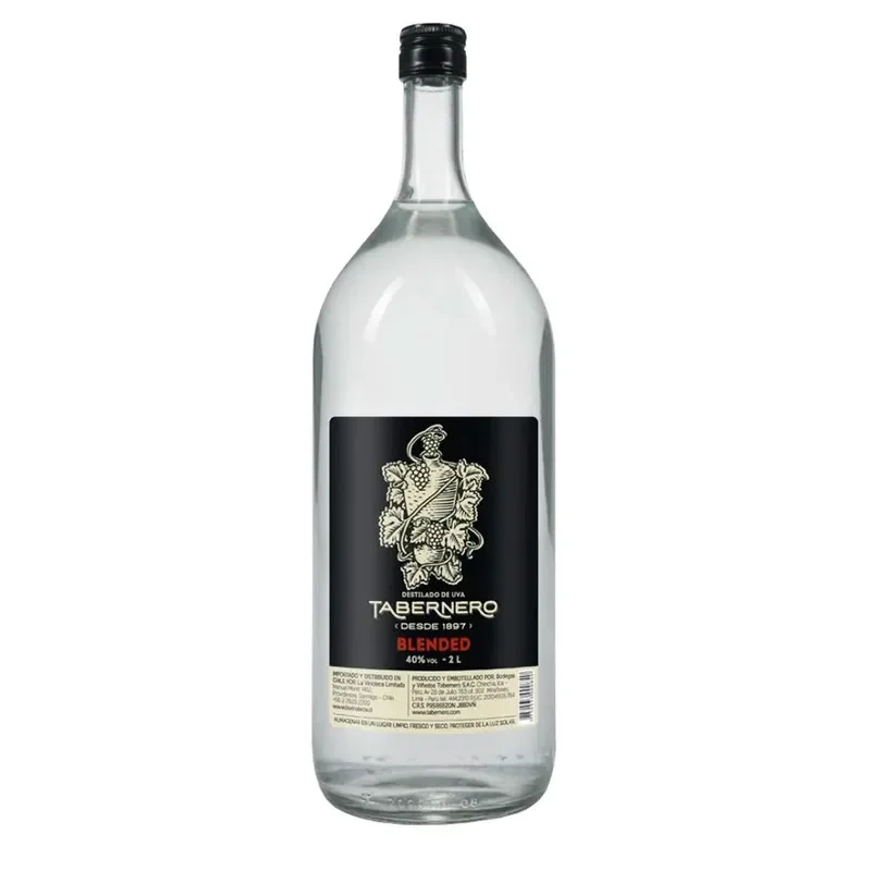 Destilado de Uva Tabernero Blend Acholado 2000ml.