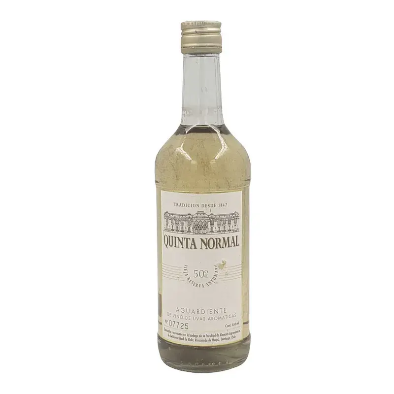 Aguardiente Quinta Normal 50º Vieja Reserva Antumapu, Rinconada del Maipo