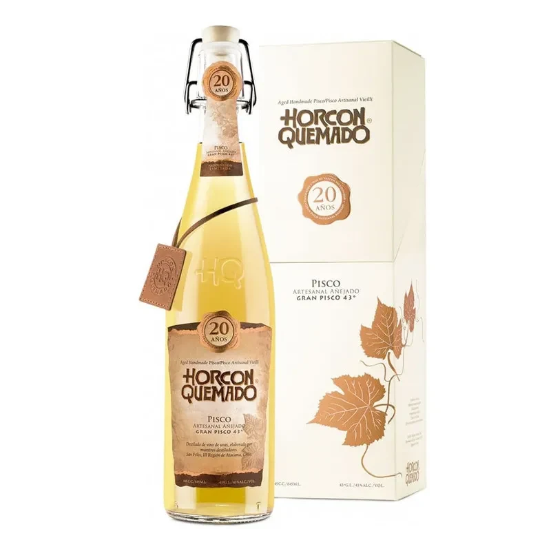 Pisco Horcon Quemado 20 años, Atacama