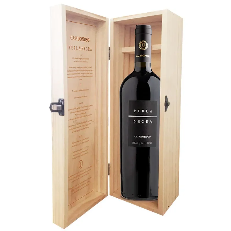 Vino Casa Donoso Ultra Premium Perla Negra Ensamblaje
