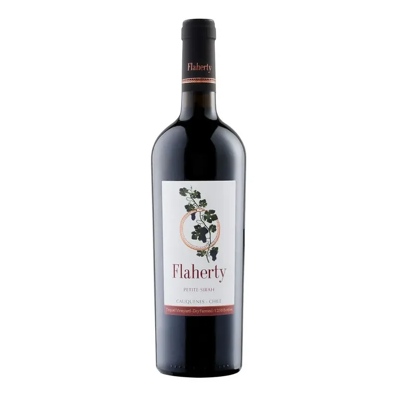 Vino Flaherty Petit Syrah, Viñedo Tequel