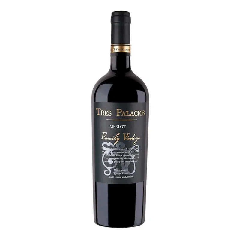 Vino Tres Palacios Family Vintage, Gran Reserva, Merlot