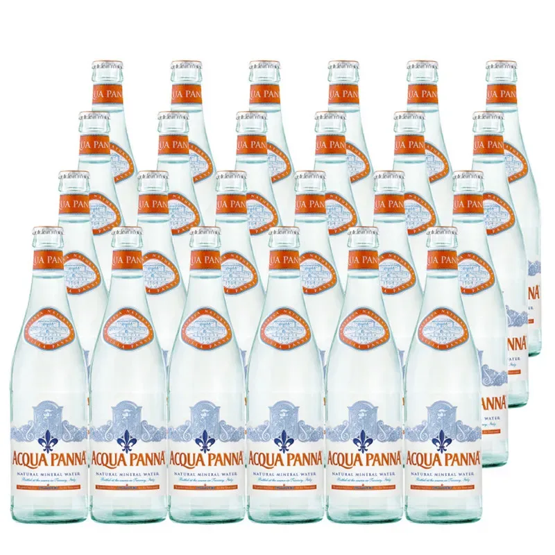 24 Agua Panna Sin Gas 505 ml (vidrio)