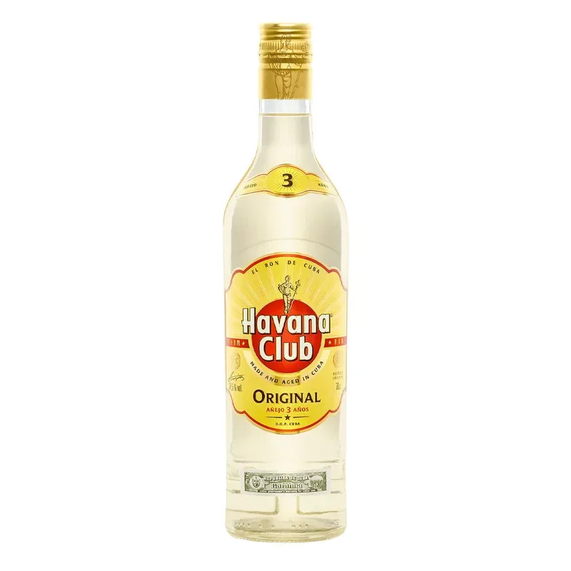 Ron Havana Club Añejo 3 años Blanco. Cuba