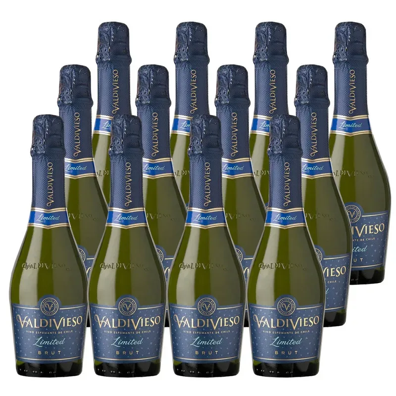 12 Espumante Valdivieso Limited Brut 375ml.