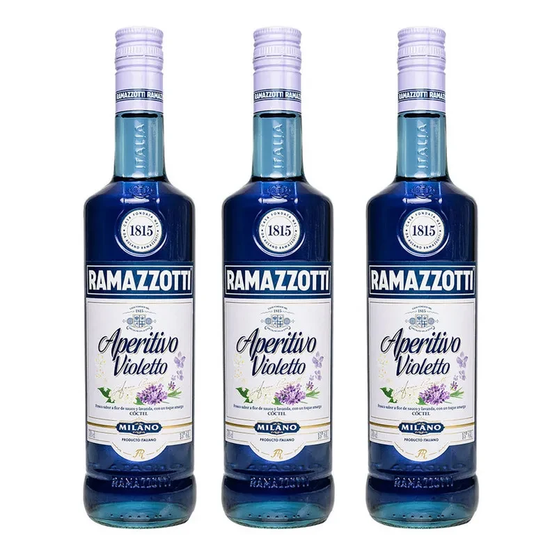 3 Licor Ramazzotti Violetto, Aperitivo