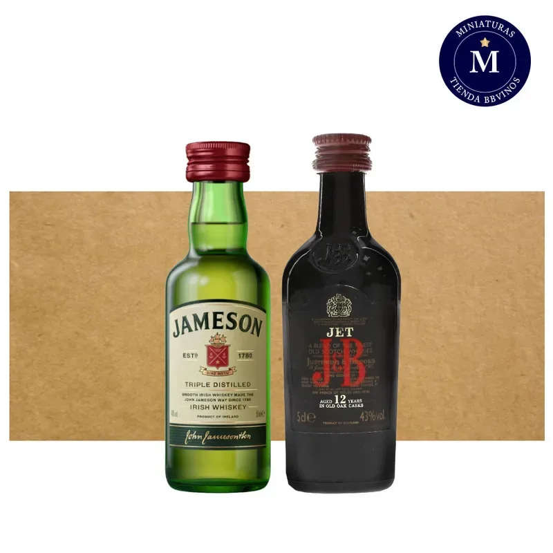 Mix Miniaturas Jameson & JB Jet