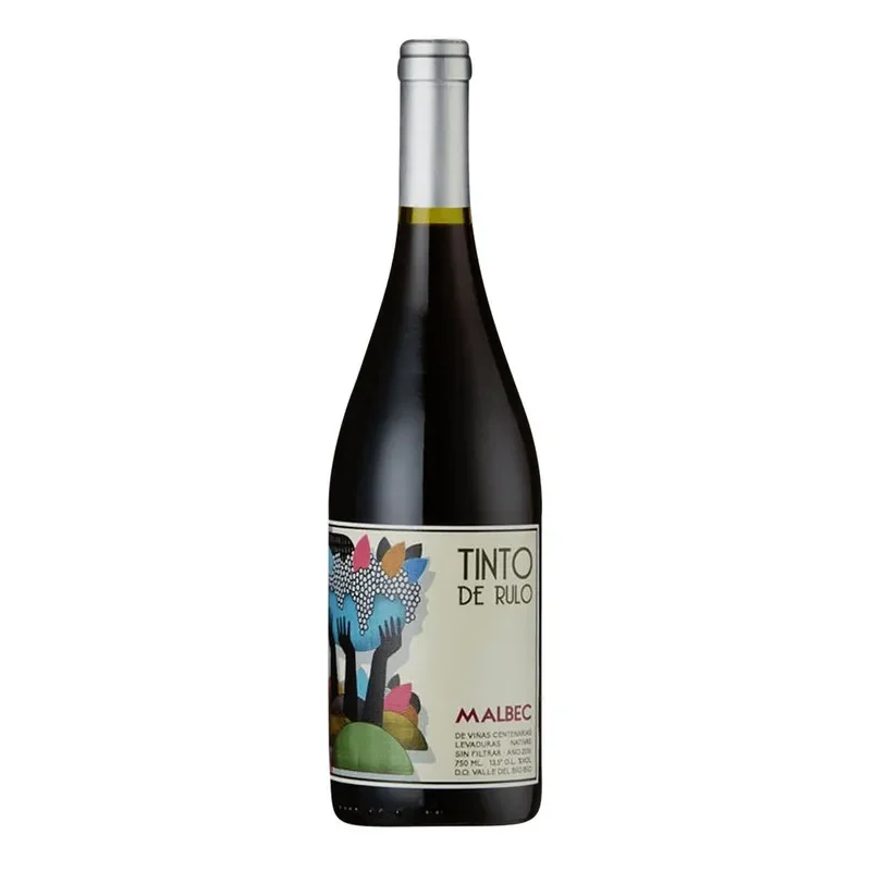 Vino Tinto De Rulo Malbec.