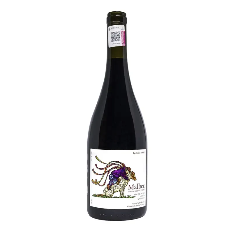 Vino Estacion Yumbel Malbec.