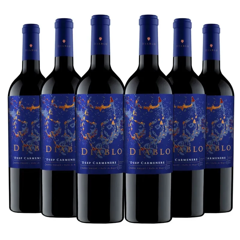 6 Vinos Diablo Deep Carmenere
