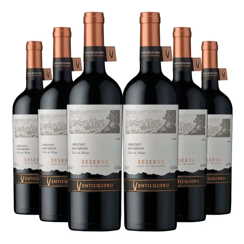 6 Vinos Ventisquero Reserva Cabernet Sauvignon