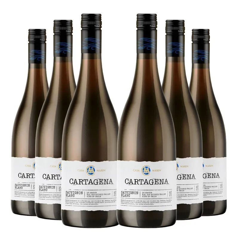 6 Vinos Casa Marin Cartagena, Sauvignon Blanc