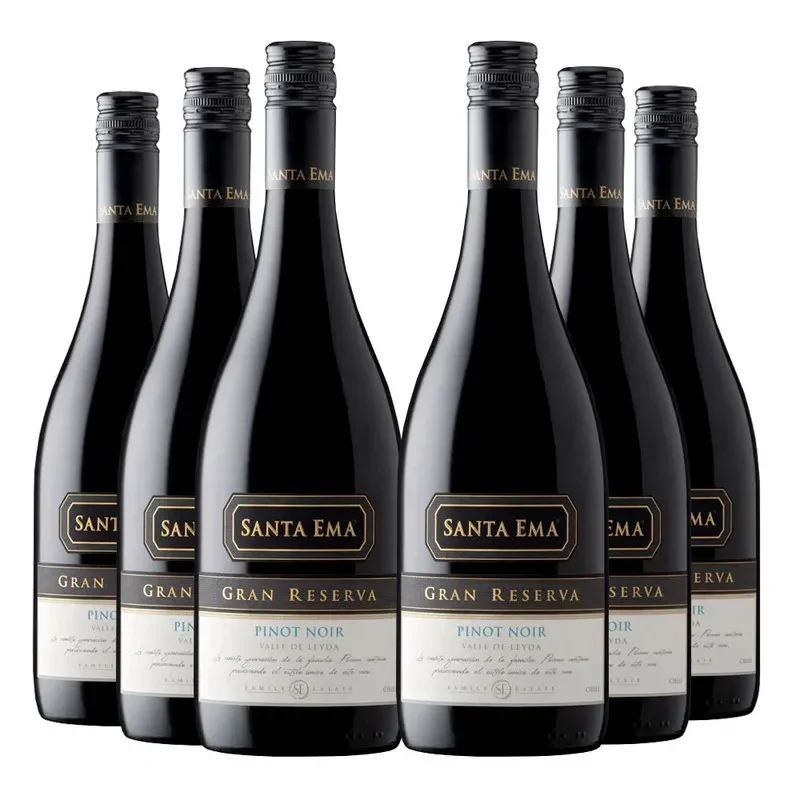 6 Vinos Santa Ema Gran Reserva Pinot Noir