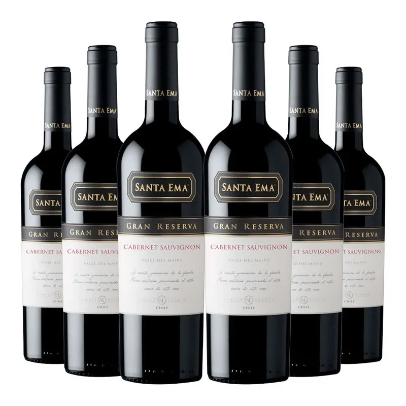 6 Vinos Santa Ema Gran Reserva Cabernet Sauvignon