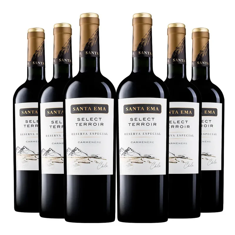 6 Vinos Santa Ema Select Terroir Carmenere