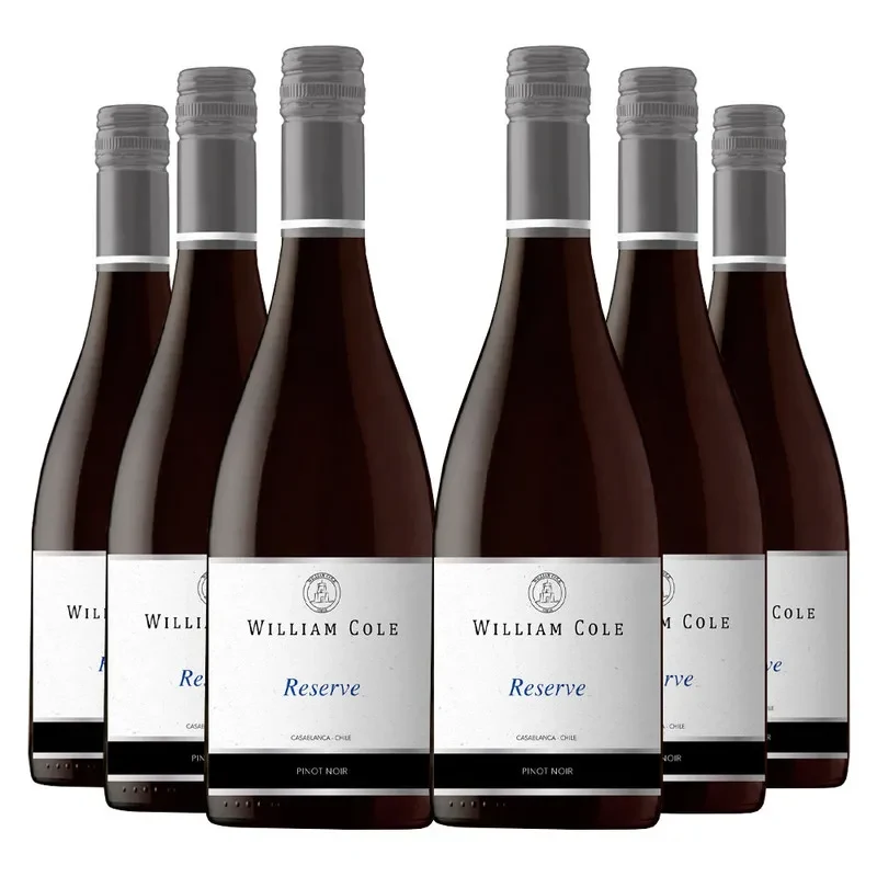 6 Vinos William Cole Reserva Pinot Noir