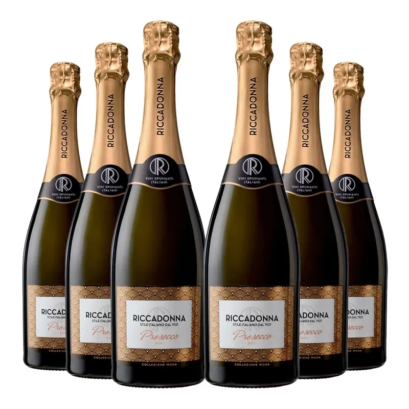 6 Espumantes Riccadonna Prosseco