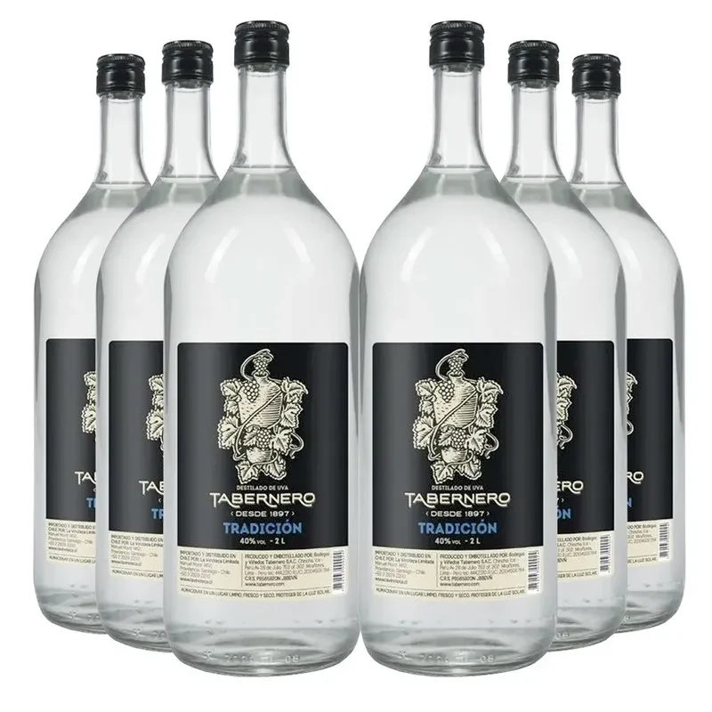 6 Destilados Tabernero Tradicion Quebranta 2L.