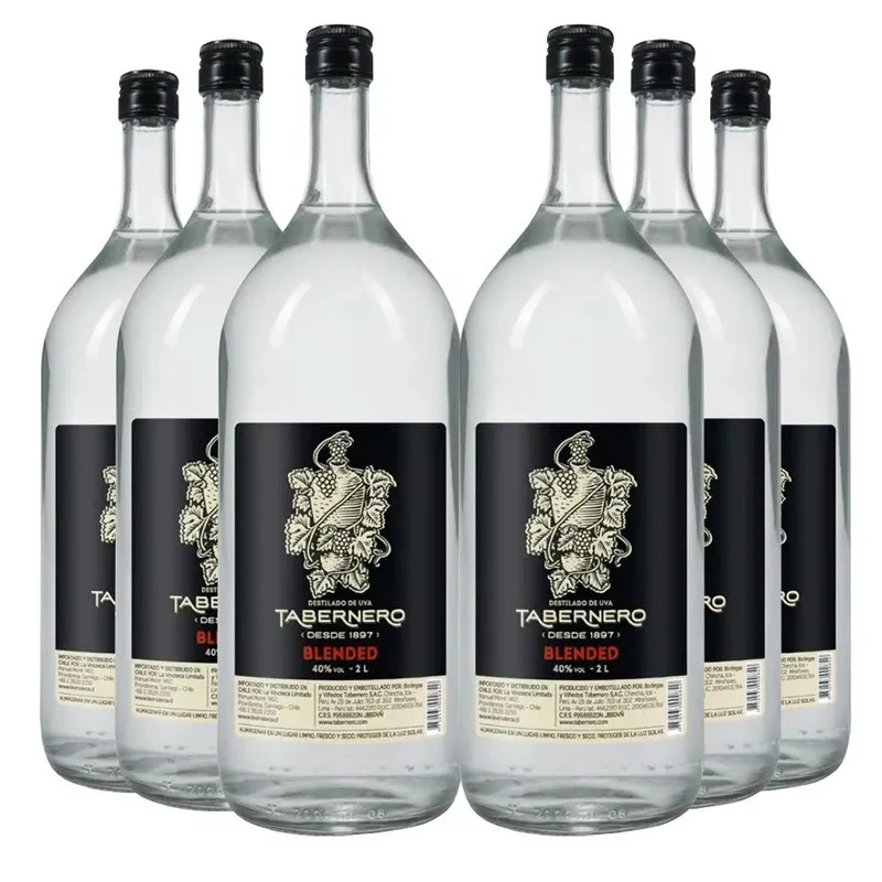6 Destilados Tabernero Blend Acholado 2L.