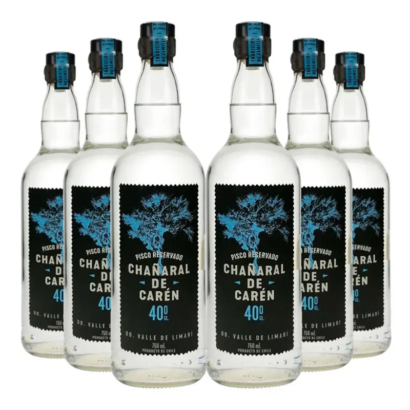 6 Piscos Chañaral de Caren Reservado 40 Transparente