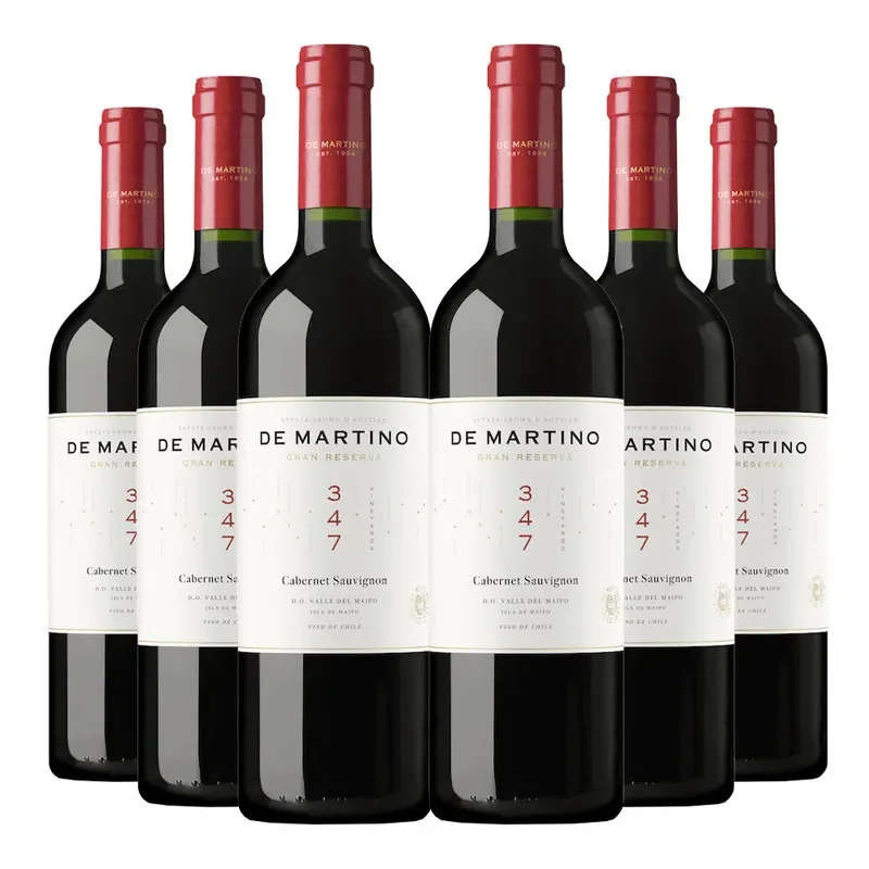 6 Vinos De Martino 347 Reserva C. Sauvignon