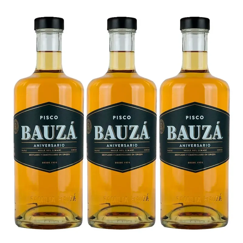 3 Piscos Bauza Aniversario 40, Limari