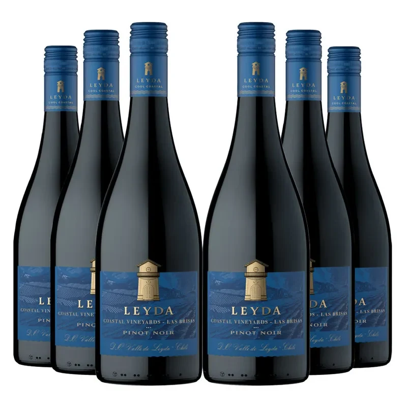 6 Vinos Leyda Single Vineyard Las Brisas Pinot Noir