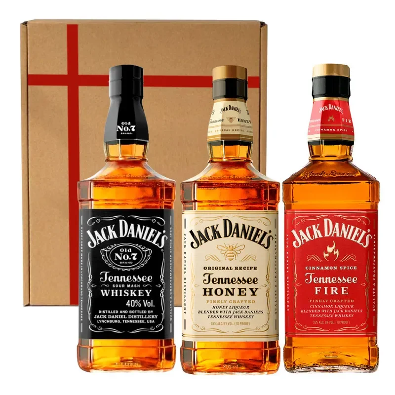Mix 3 Whisky Jack Daniels Tradition: Nº7 + Honey + Fire